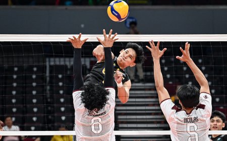 S87 Men's Volleyball: UST makes quick work of UP