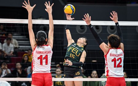 S87 Women's Volleyball: FEU sweeps UE