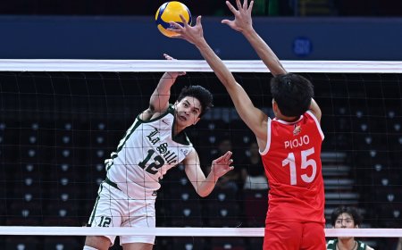 S87 Men's Volleyball: La Salle beats UE, 3-0