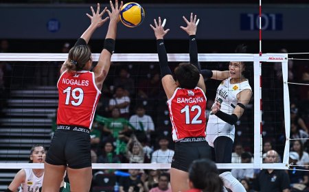 S87 Women's Volleyball: La Salle dominates UE, 3-1