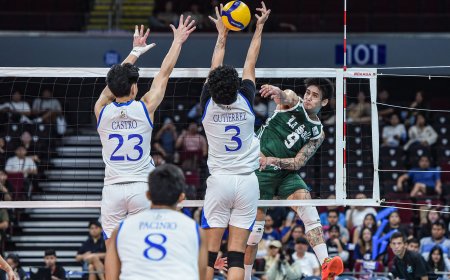 S87 Men's Volleyball: Kampton leads La Salle to victory over Ateneo