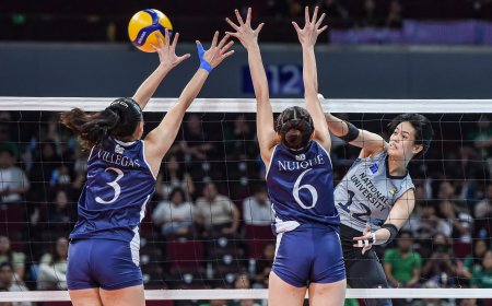 S87 Women's Volleyball: NU stays perfect as it beats Adamson