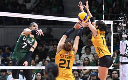 S87 Women's Volleyball: La Salle sweeps FEU
