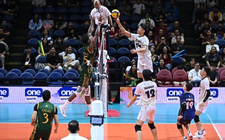 S87 Men's Volleyball: NU halts FEU's winning streak