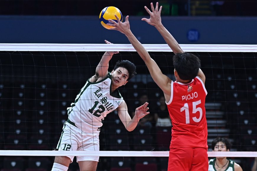 S87 Men's Volleyball: La Salle beats UE, 3-0