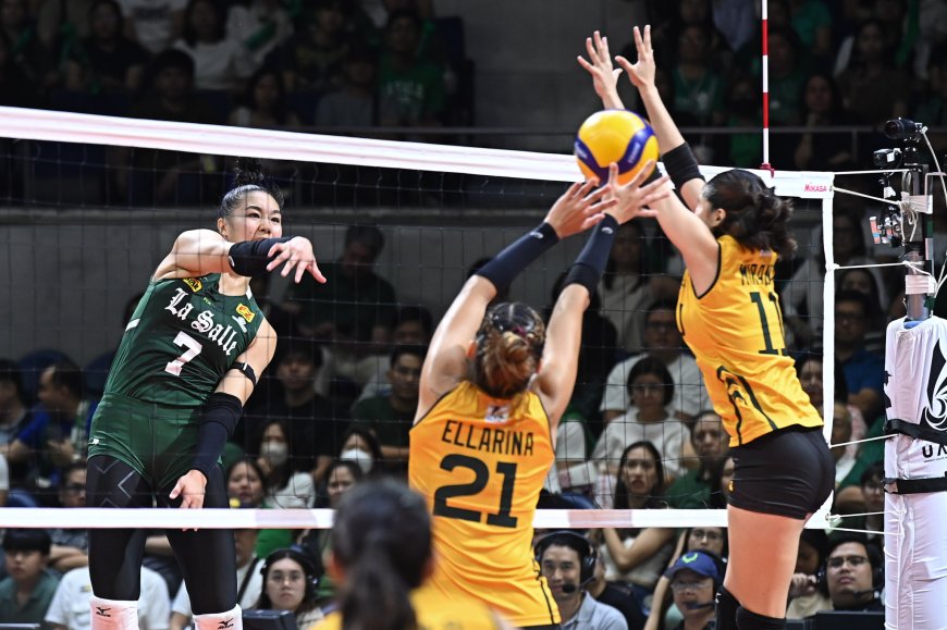 S87 Women's Volleyball: La Salle sweeps FEU