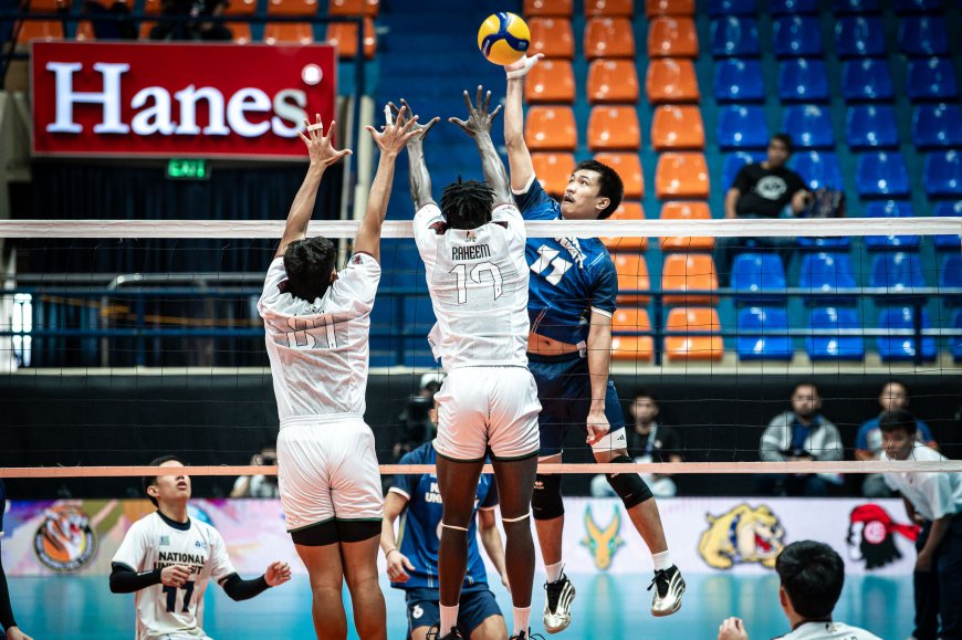 S87 Men's Volleyball: NU wins over UP in 4 sets