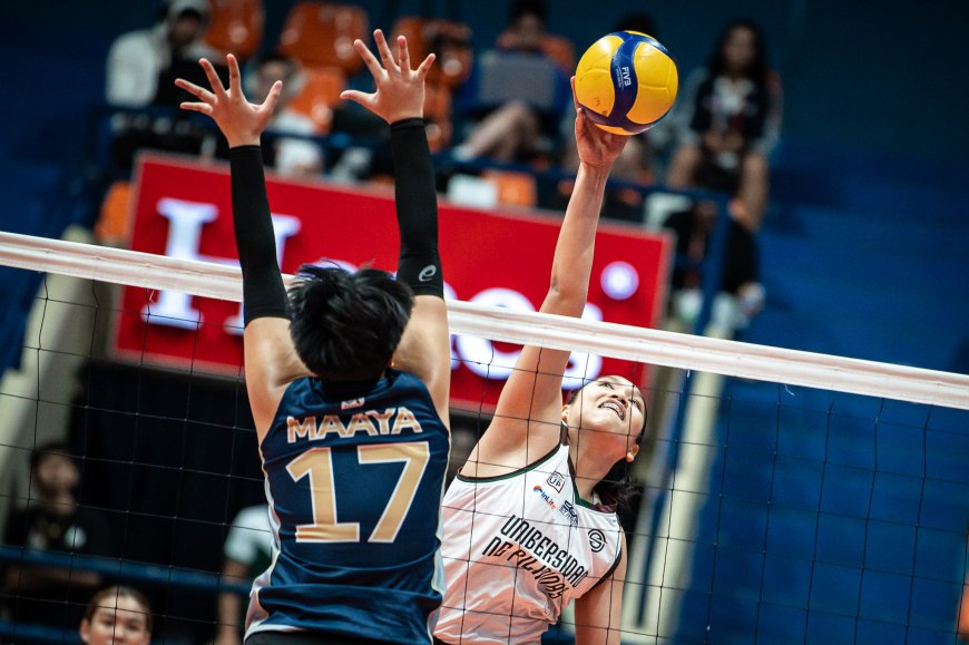S87 Women's Volleyball: NU suffers first loss at the hands of UP
