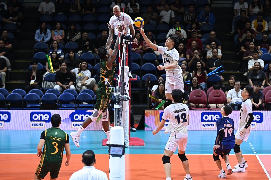 S87 Men's Volleyball: NU halts FEU's winning streak