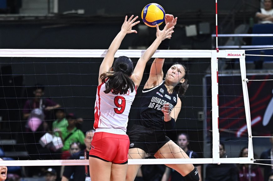 S87 Women's Volleyball: UP routs UE, 3-0