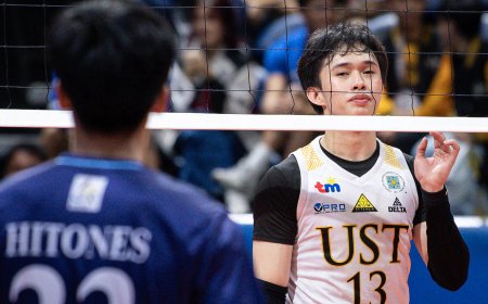 S87 Men's Volleyball: UST cruises past Adamson