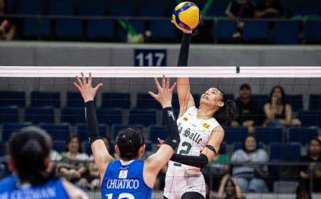 S87 Women's Volleyball: La Salle rolls past Ateneo, 3-0