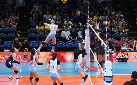 S87 Women's Volleyball: Adamson upsets FEU behind Nitura’s record-setting day
