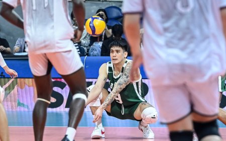 S87 Men's Volleyball: La Salle escapes UP in 5 sets
