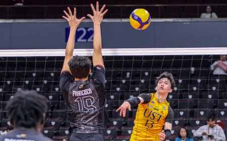 S87 Men's Volleyball: UST wins vs UP in straight sets