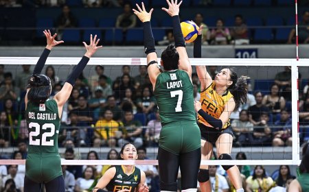 S87 Women's Volleyball: FEU shocks La Salle in 4 sets