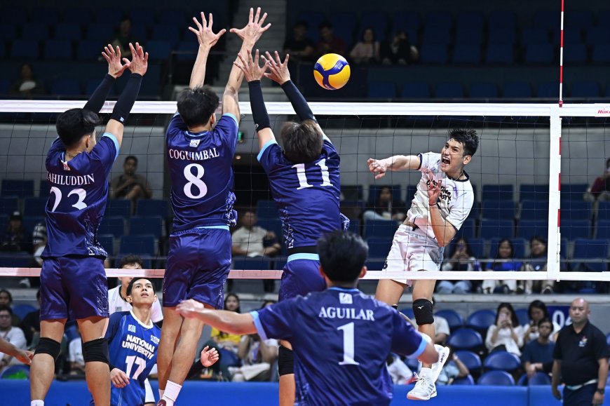 S87 Men's Volleyball: NU makes quick work of Adamson