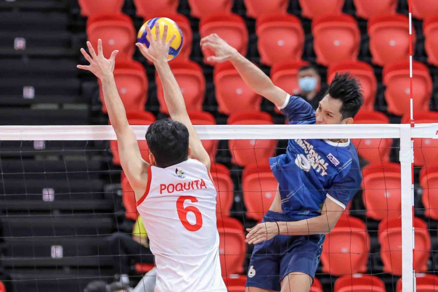 S87 Men's Volleyball: NU secures Final Four spot with win over UE