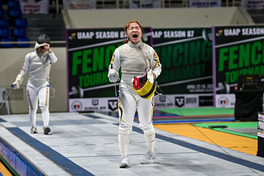 S87 Fencing: Jannah Catantan reclaims UAAP women's foil title