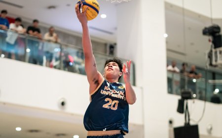 S87 Collegiate 3x3 Basketball: NU escapes FEU in men's, UST powers past UP in women's