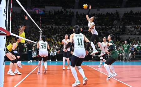 S87 Women's Volleyball: DLSU smothers UST in 4 sets to set up Finals showdown vs NU