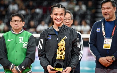 S87 Women's Volleyball Individual Awardees