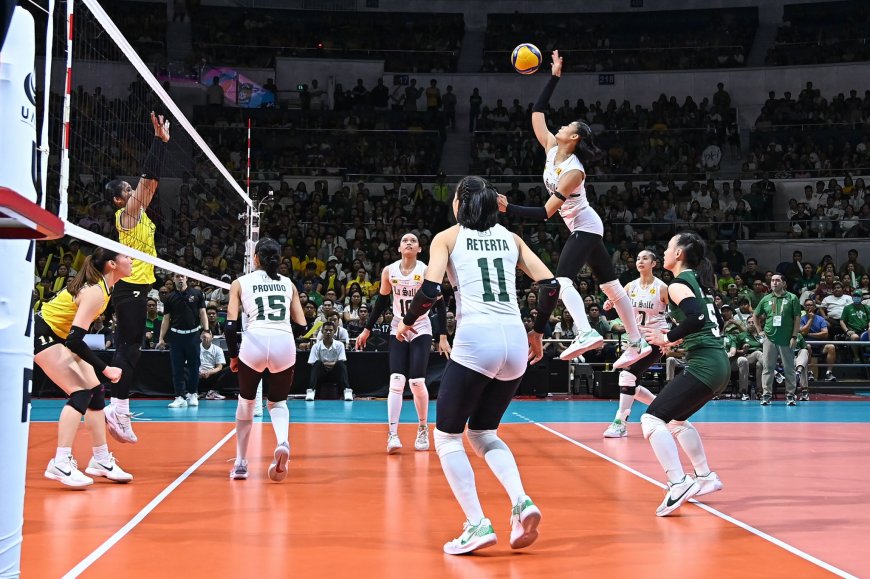 S87 Women's Volleyball: DLSU smothers UST in 4 sets to set up Finals showdown vs NU