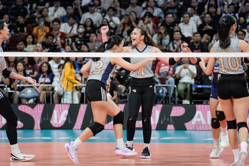S87 Collegiate Volleyball: NU, FEU aim to finish Finals series in game 2
