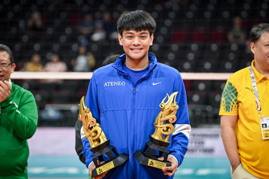 S87 Men's Volleyball Individual Awardees