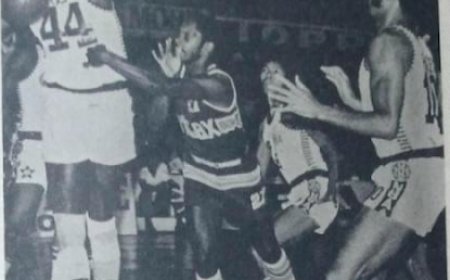 When more than two dozen NBA stars played in Manila