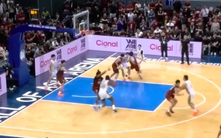 Highlights: UP's final defensive stand forces UST's Collins Akowe to turn over the ball