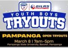 Gilas Youth Tryouts to be held in Pampanga