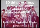 Bits and Trivia: 50 things about the Toyota basketball team, part 5 of 5