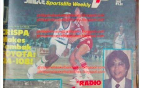 Basketball Diary: Crispa's Amazing 21 Straight Wins, Champ, July 14, 1983