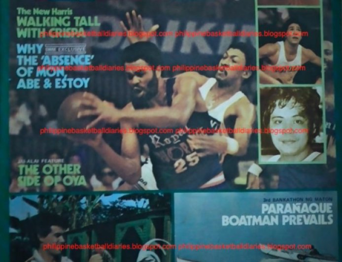 Basketball Diary: The "New" Bernard Harris: Walking Tall with Crispa, Sports Weekly, November 30, 1979