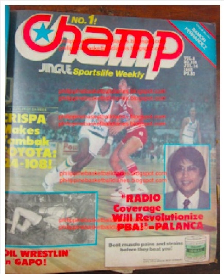 Basketball Diary: Crispa's Amazing 21 Straight Wins, Champ, July 14, 1983
